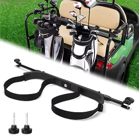 10L0L Universal Golf Bag Attachment Golf Bag Holder Bracket/Bar Rack For Universal Golf Cart Rear Seat