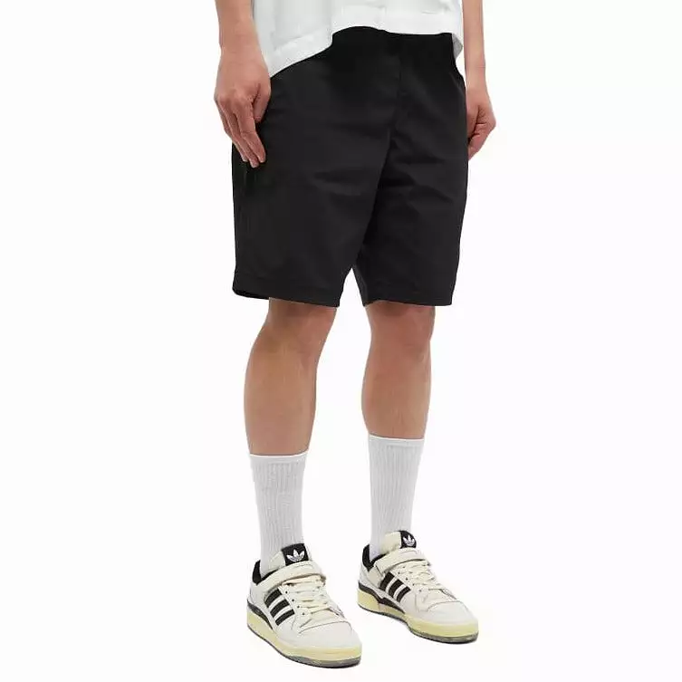 AAPE By Bathing Ape Now Badge Nylon Shorts Black [6947]