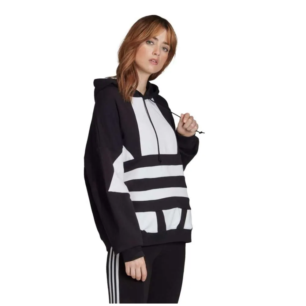 adidas Originals Women’s Large Logo Hoodie Sweatshirt