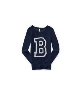 Aeropostale Womens Sheer B Pullover Sweater