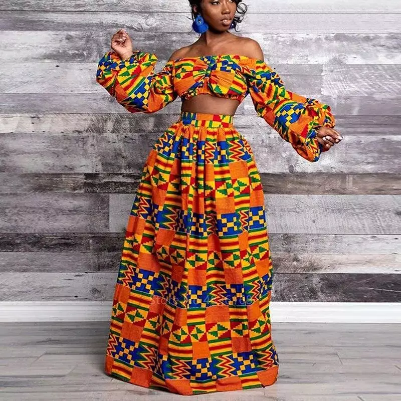 African Print Crop Tops