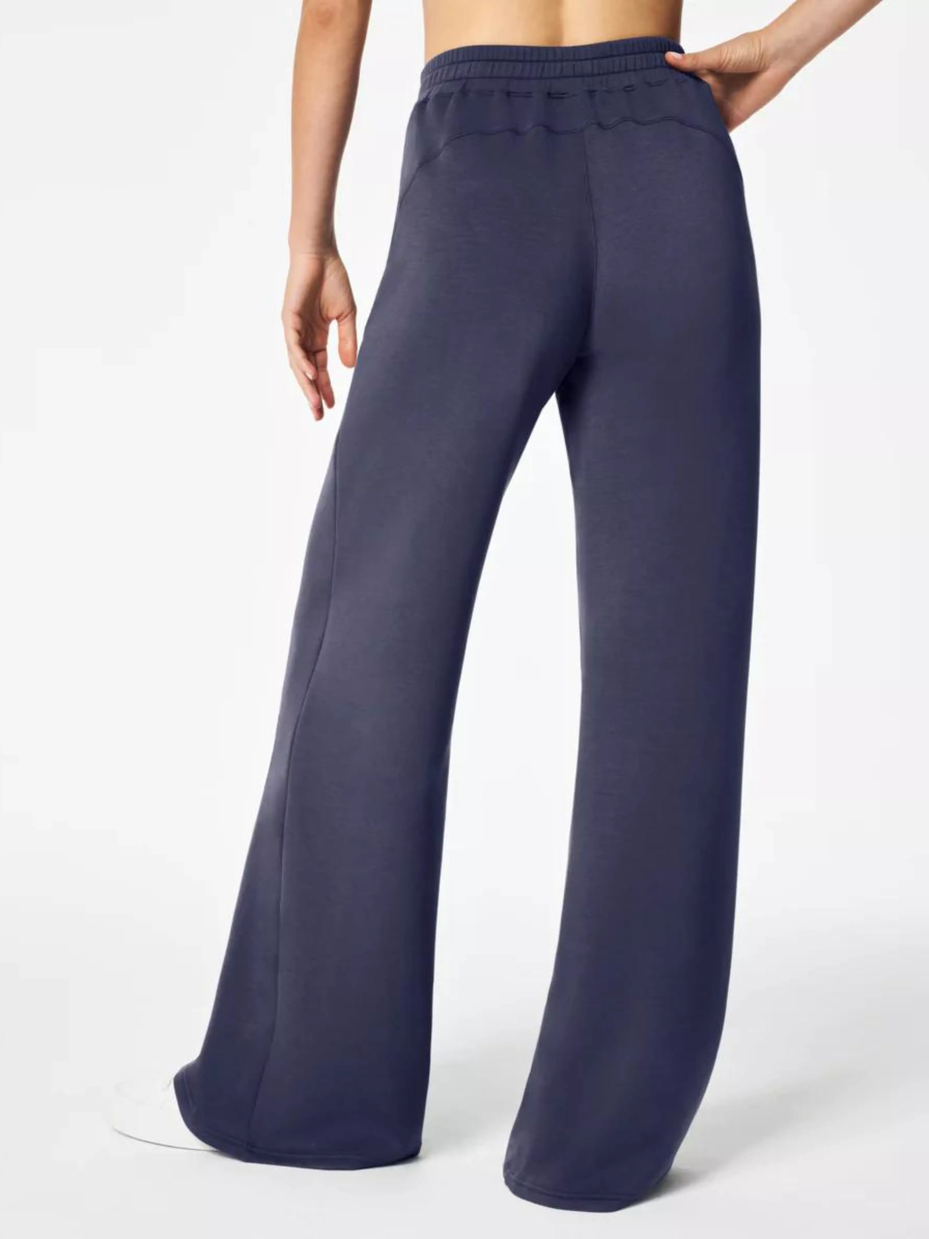 Air Essentials Wide Leg Pant Dark Storm