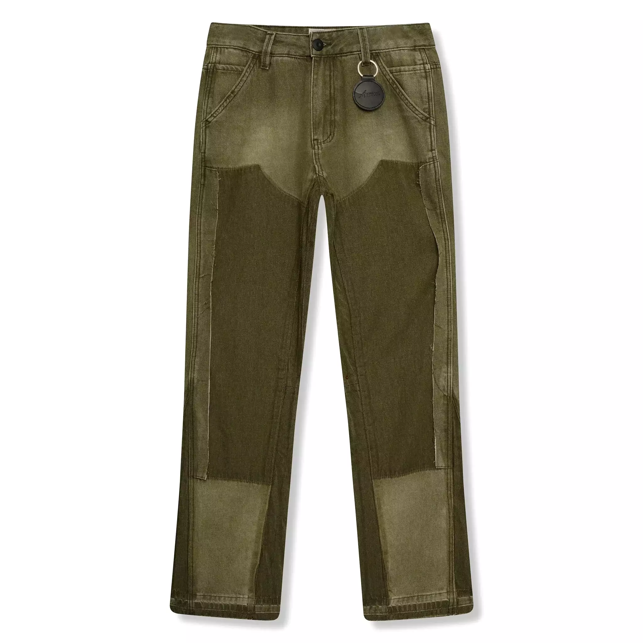 Amicci Adrano Flare Jeans Olive