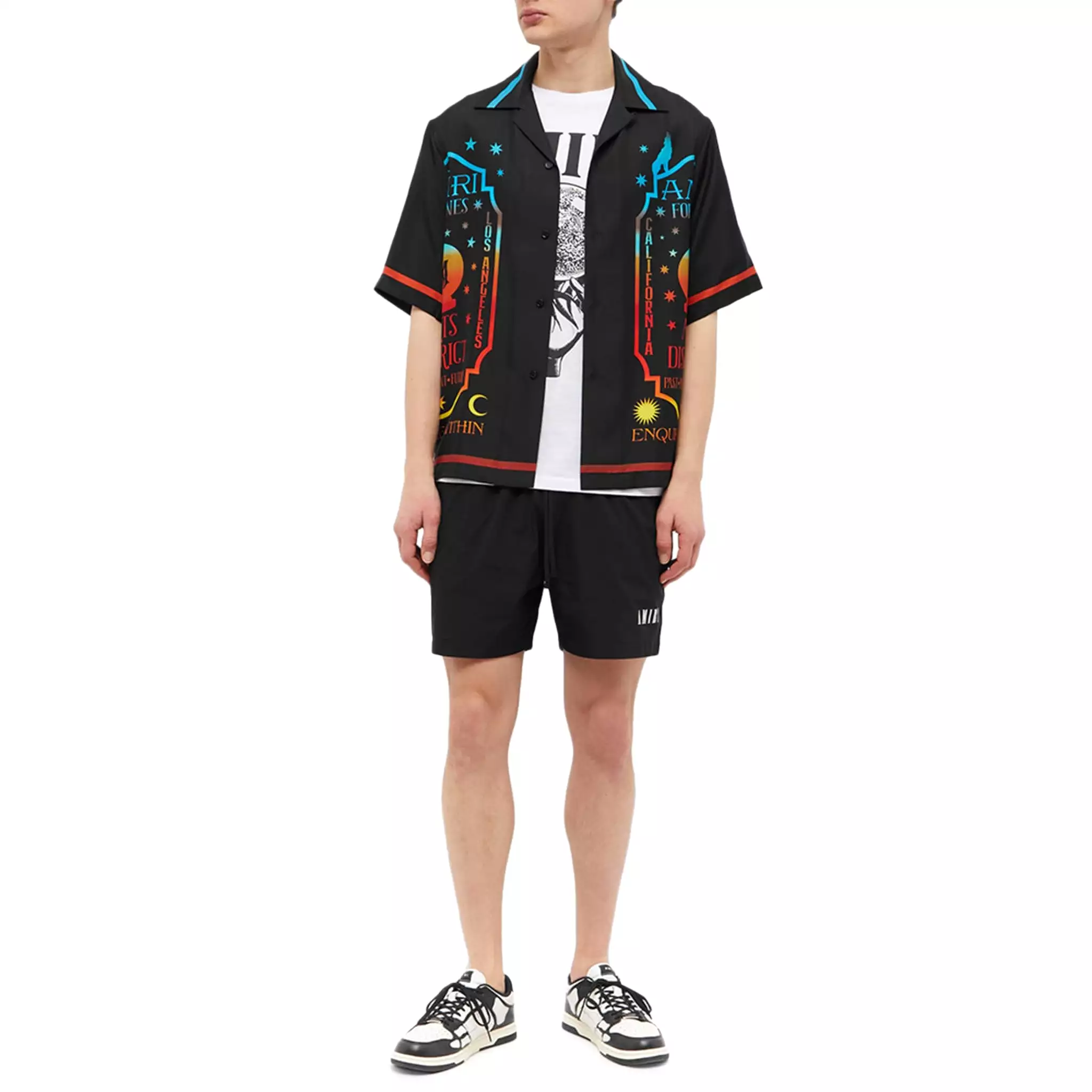 Amiri Core Logo Swim Shorts Black