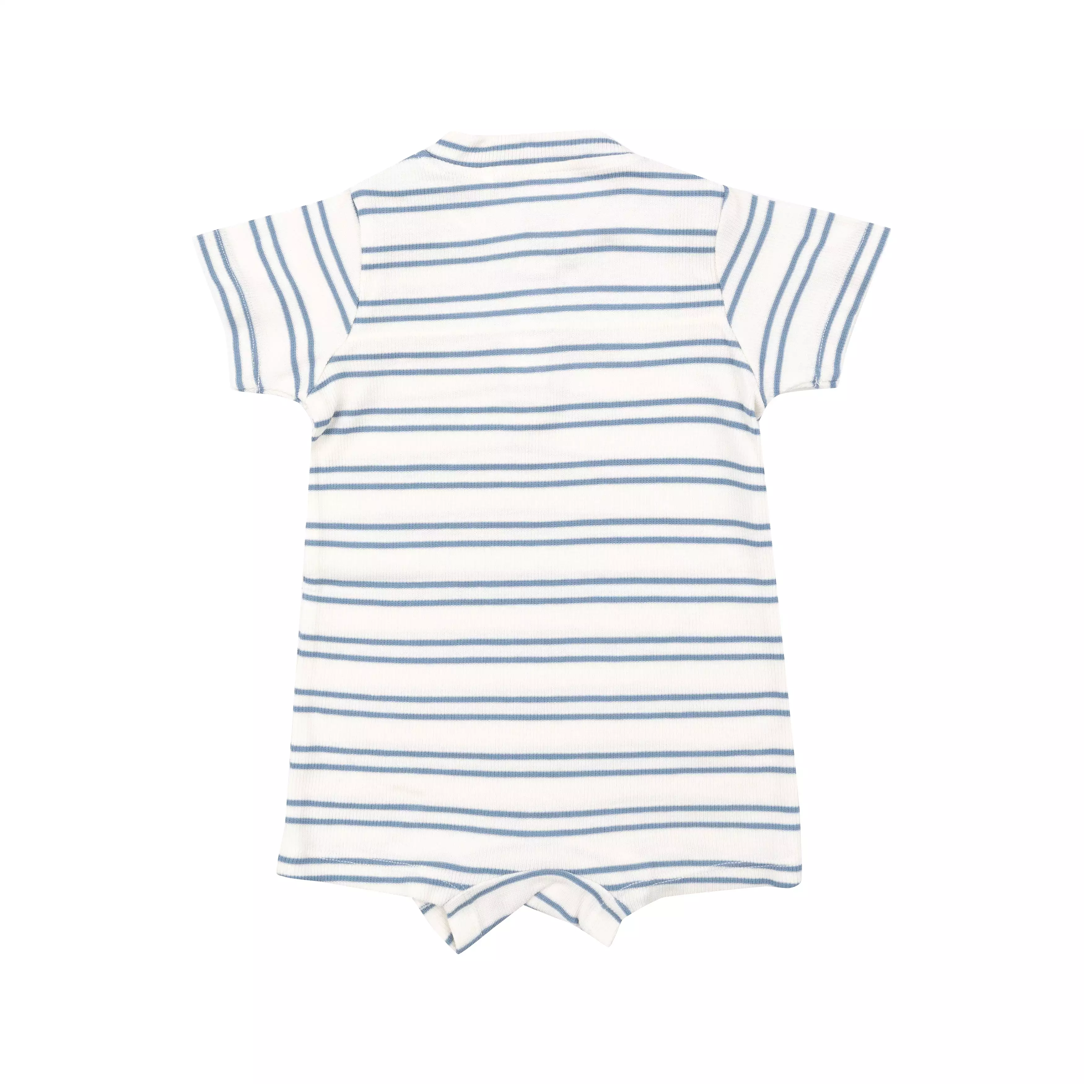 Angel Dear Rib Henley Shortall - Anchor Rib Stripe