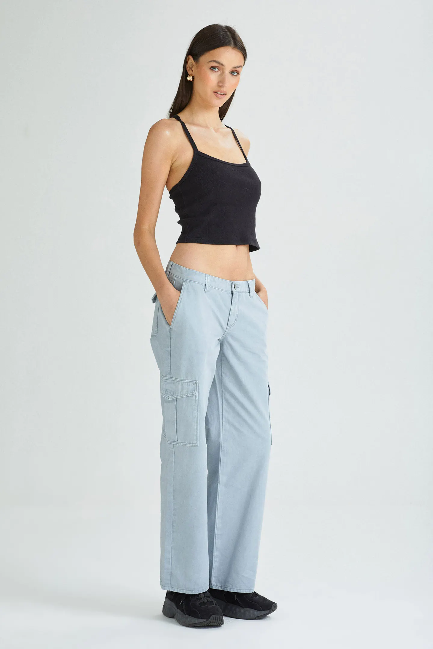 Ash 99 Low & Wide Cargo Pant