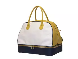 Atletico Club Travel Bag White/Yellow/Navy