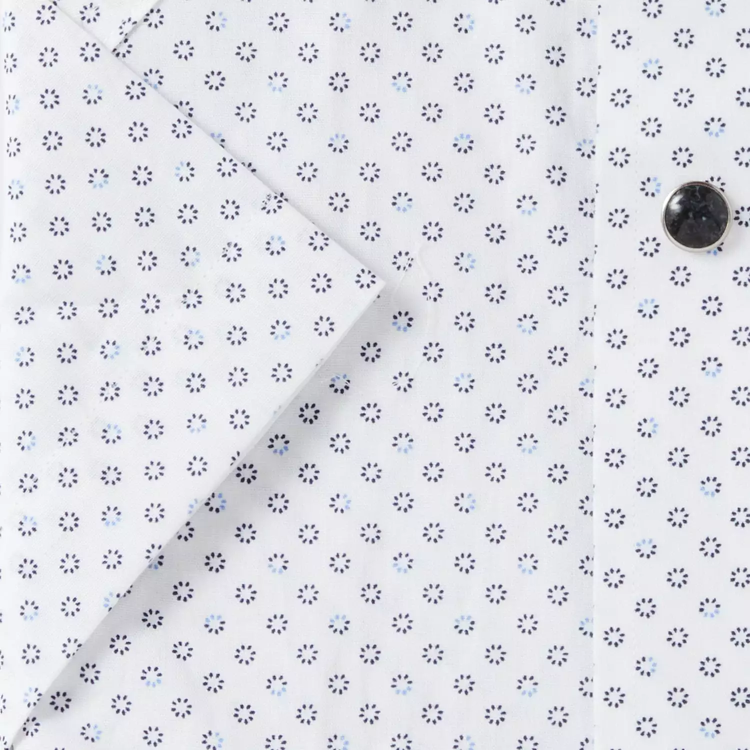 Austin :: Blue And Navy Circle Print