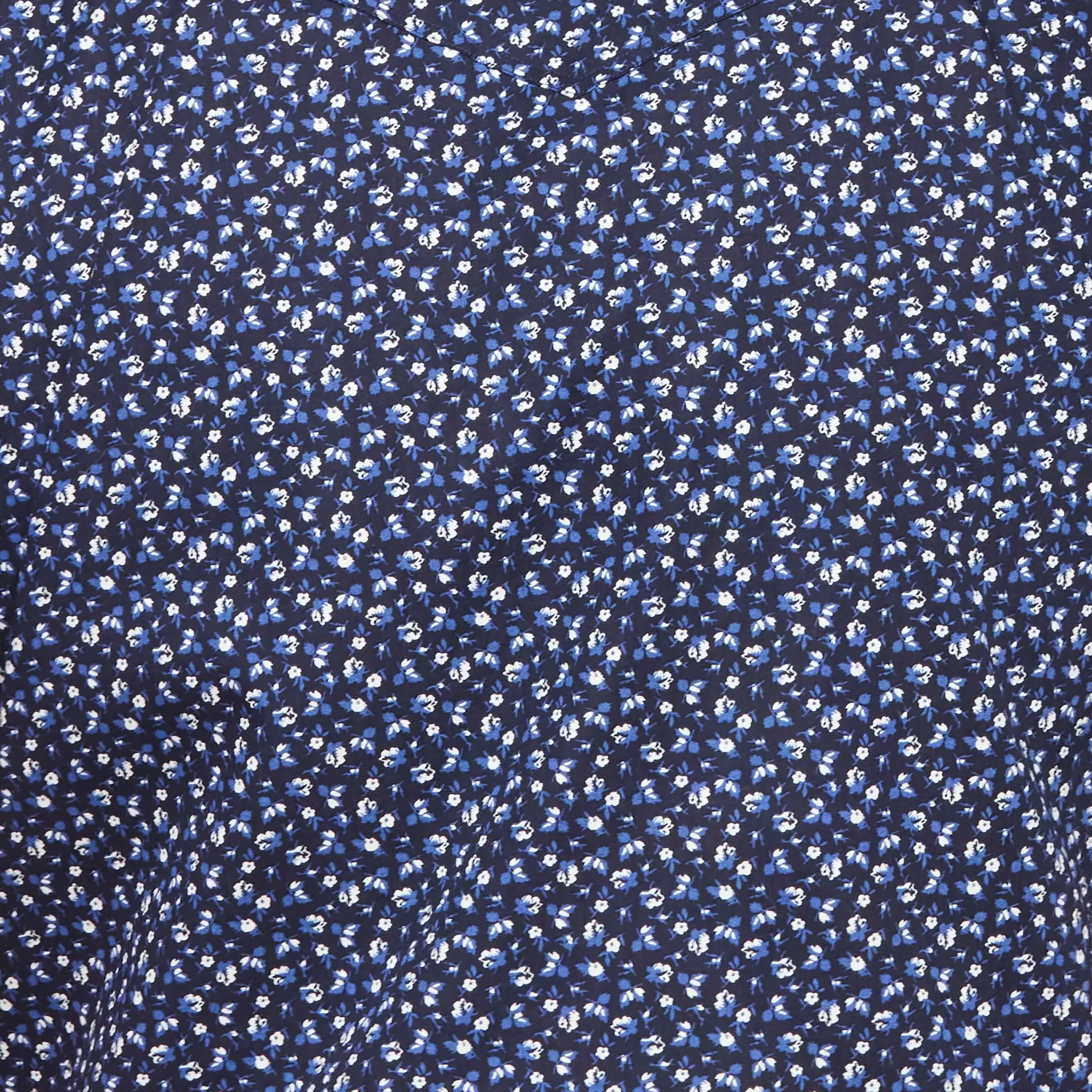 Austin :: Blue On Navy Floral Print