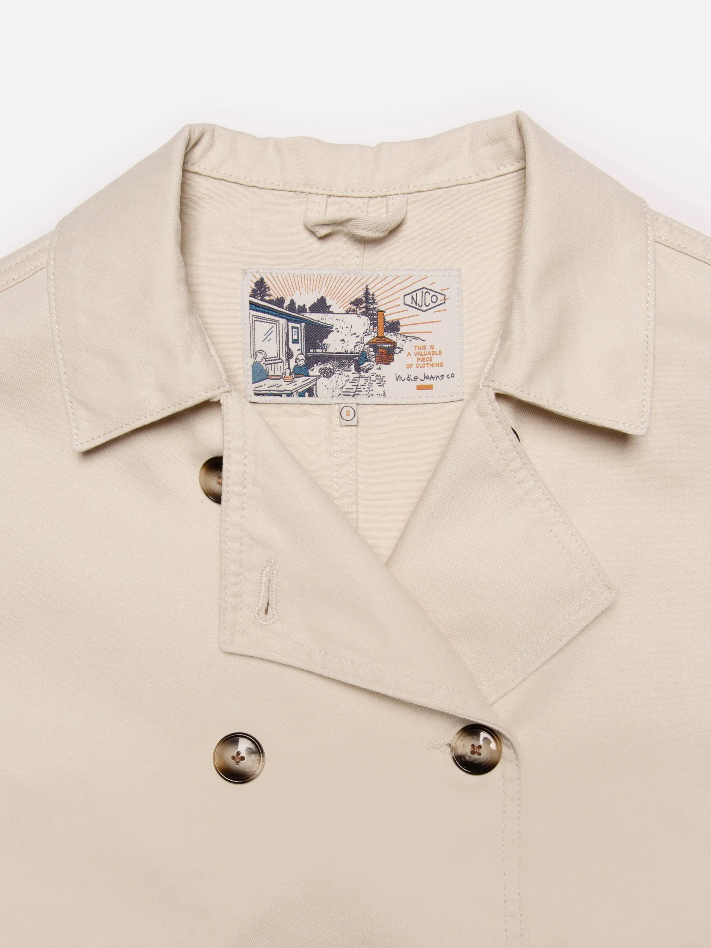 Bibbi Workwear Sailor Jacket Ecru