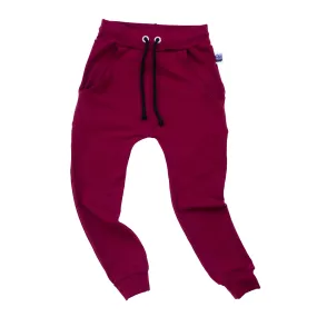 Burgundy Jogger Pants