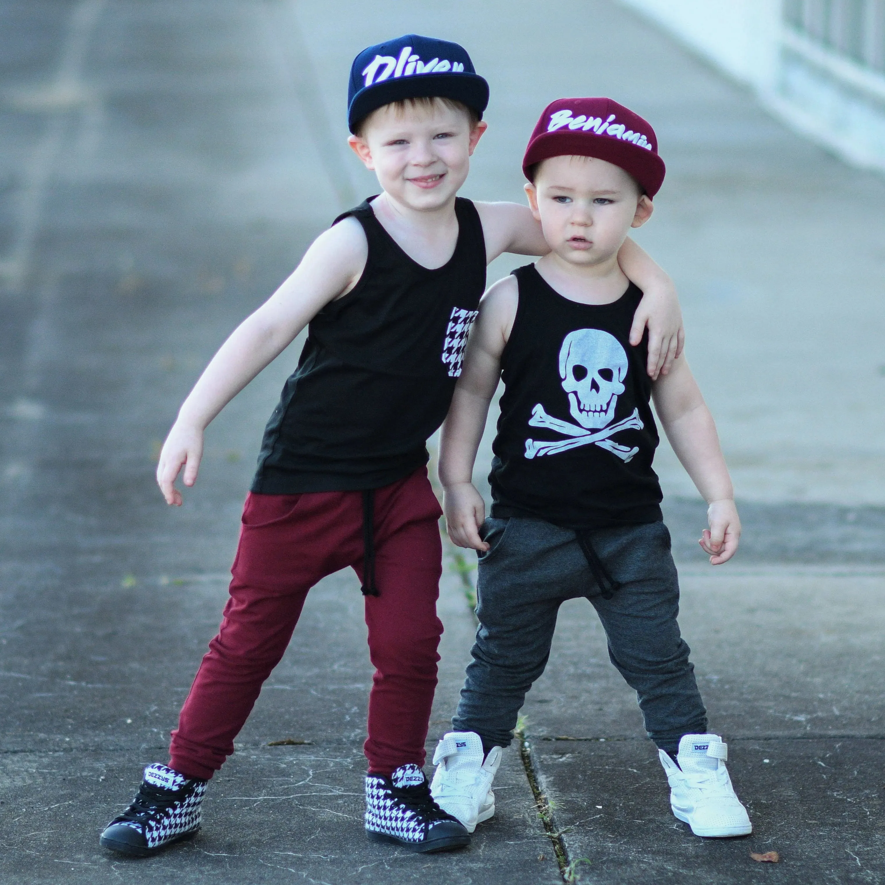 Burgundy Jogger Pants