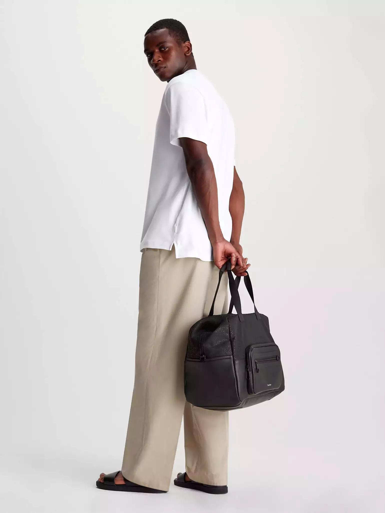 Calvin Klein CK Elevated Weekender Mono Bag