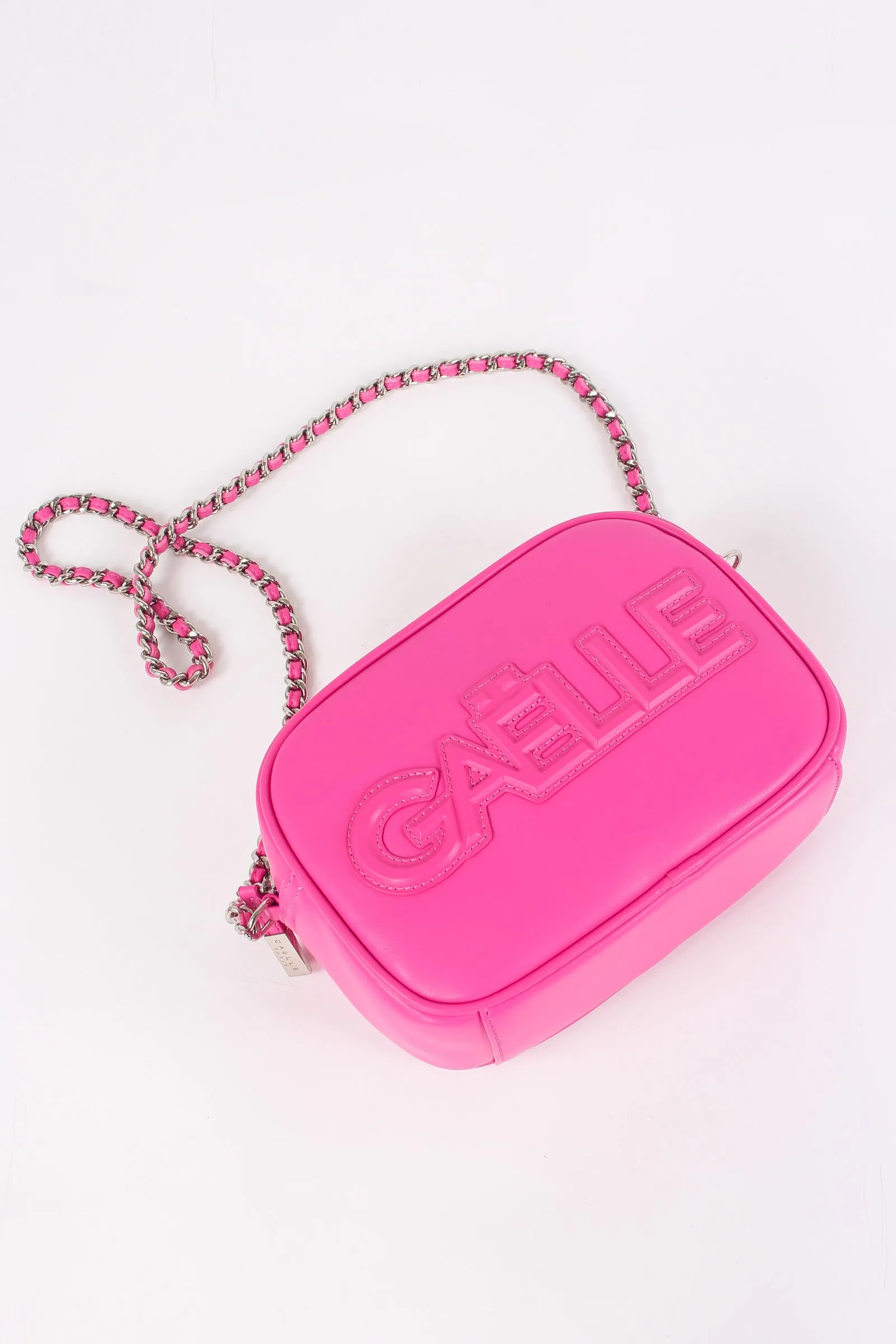 Camera Case Maxi Logo Fucsia