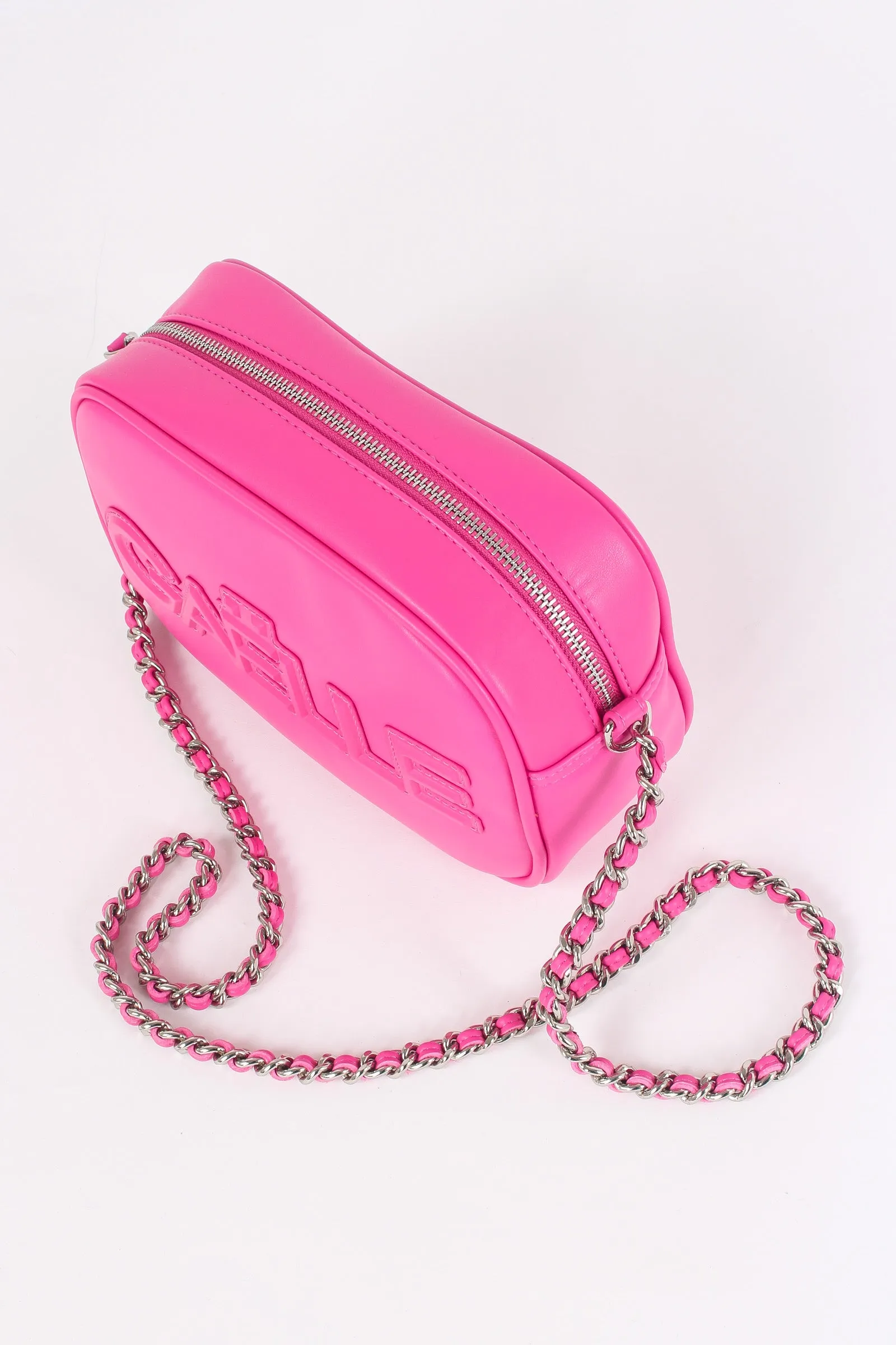 Camera Case Maxi Logo Fucsia