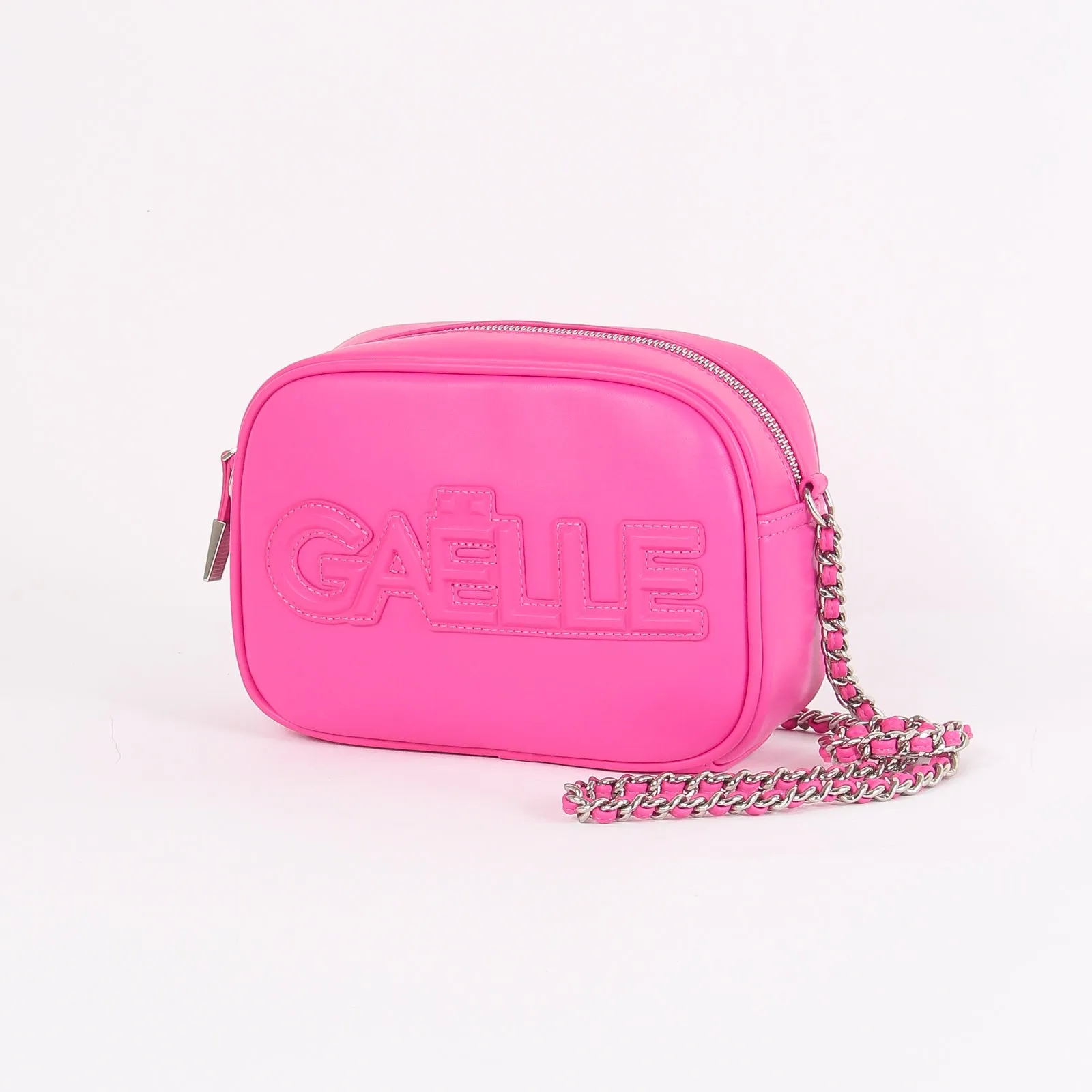 Camera Case Maxi Logo Fucsia