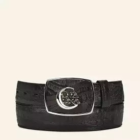 CV499FC - Cuadra black western fashion fuscus belt for men