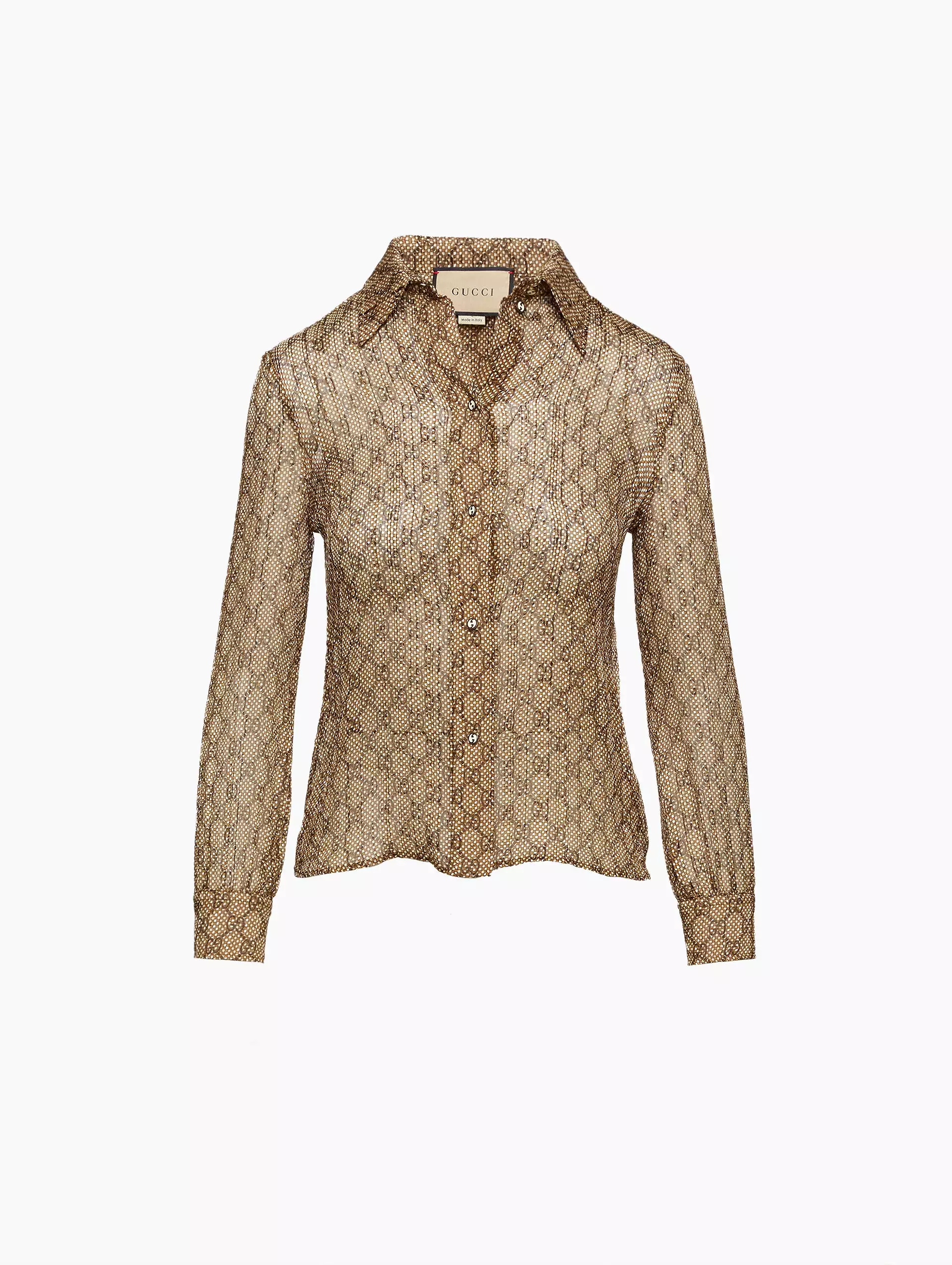 Damier GG Printed Blouse