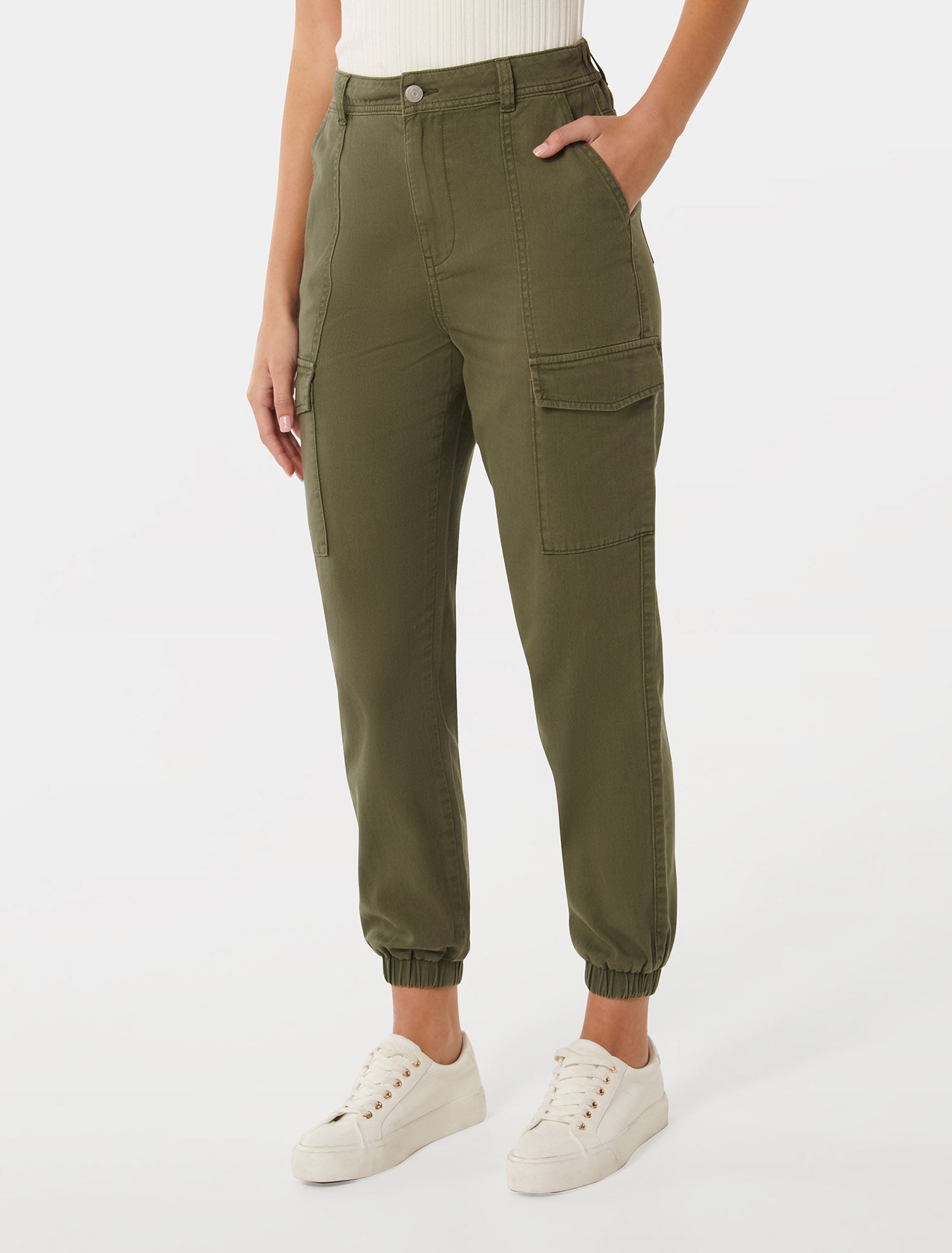 Darcy Cuffed Cargo Pant Jeans