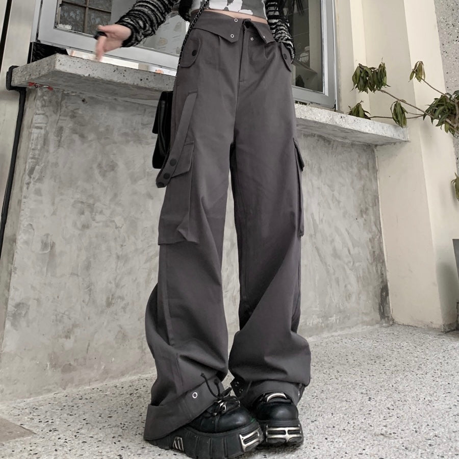 Dark Grey Cargo Pants