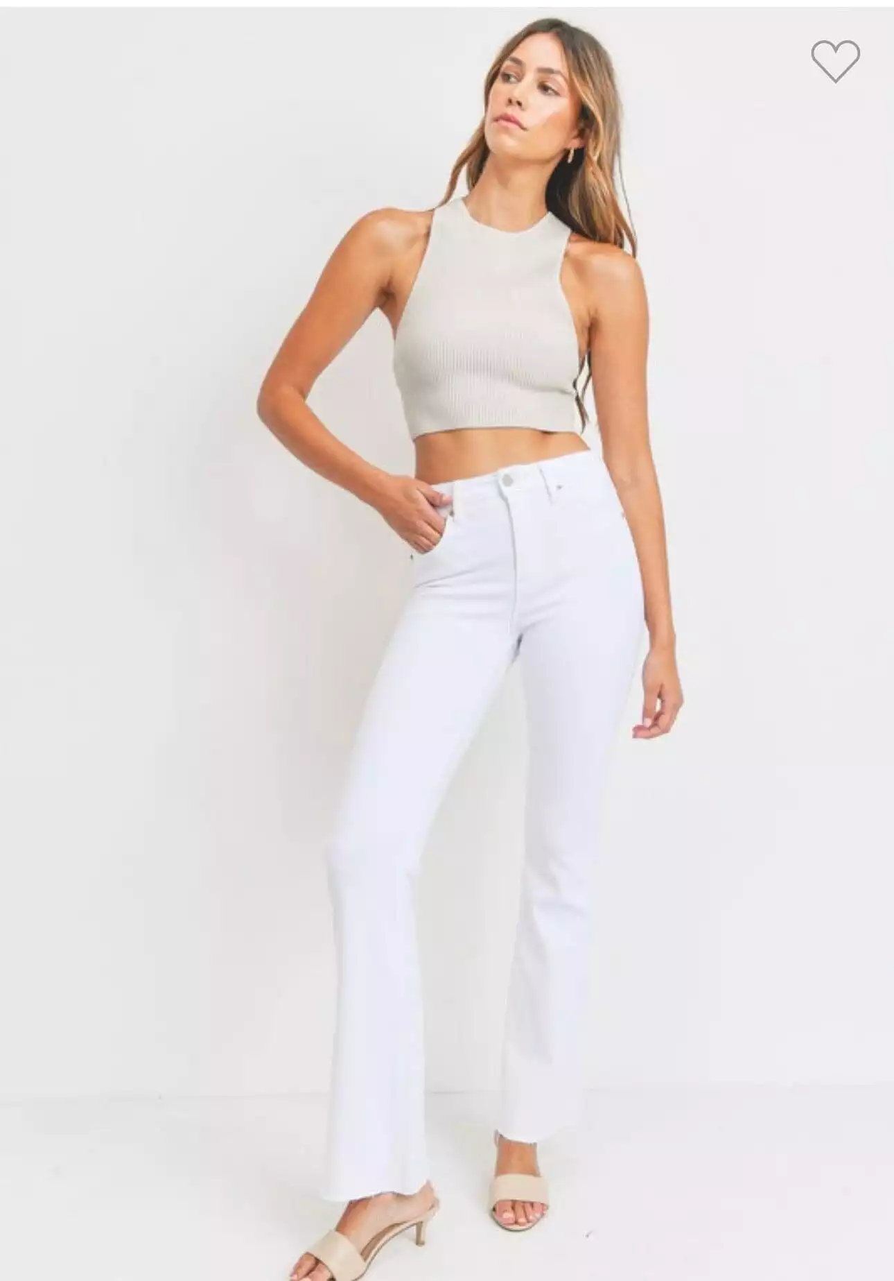 Delray Skinny Flare Jeans