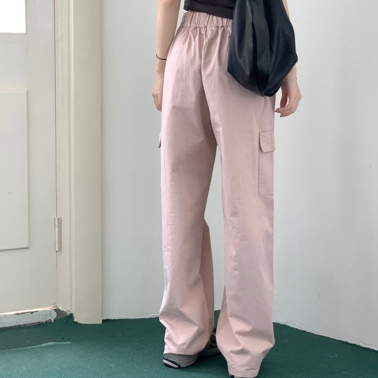 Drawstring Cargo Pants