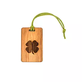 Four Leaf Clover Bag Tag