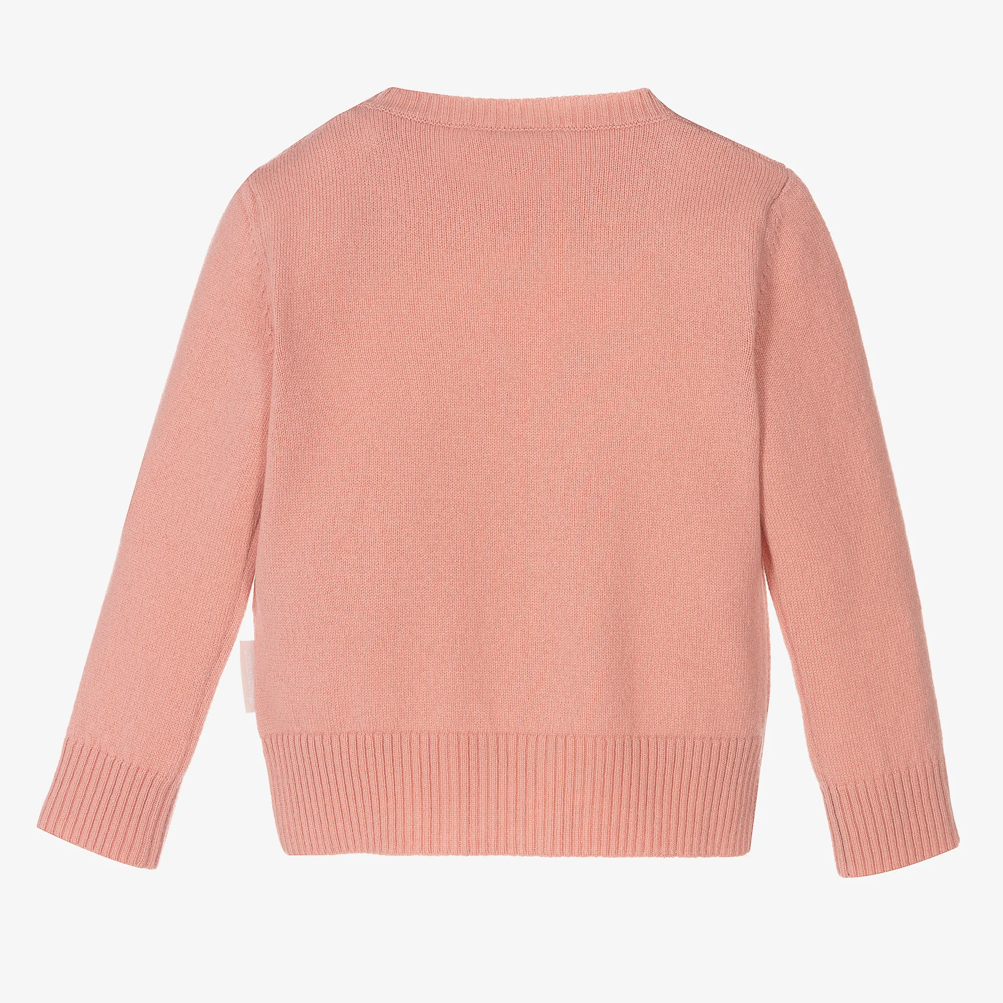 Girls Pink Cashmere Sweater