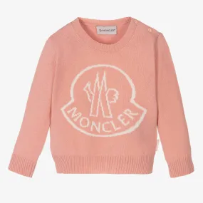 Girls Pink Cashmere Sweater