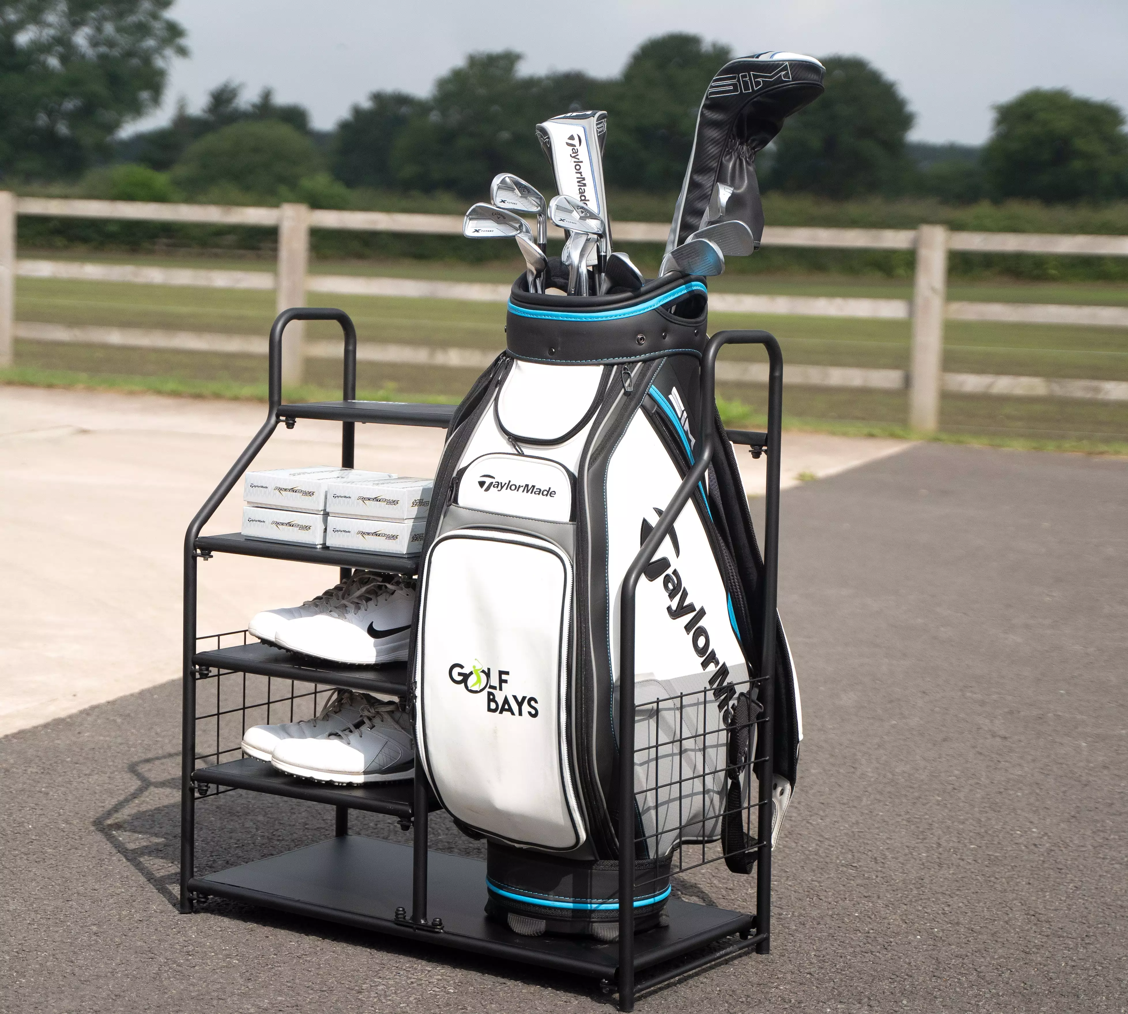 GolfBays Single Bag Display Storage Organiser