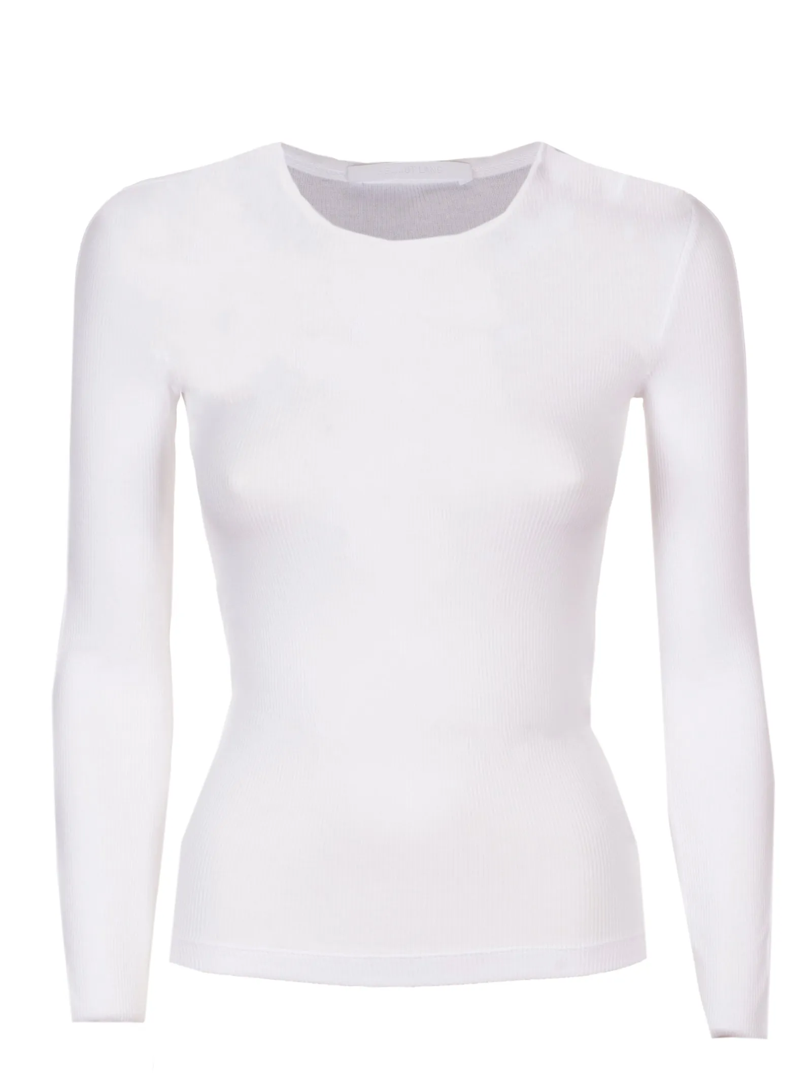 Helmut Lang Crewneck Long-Sleeved Top