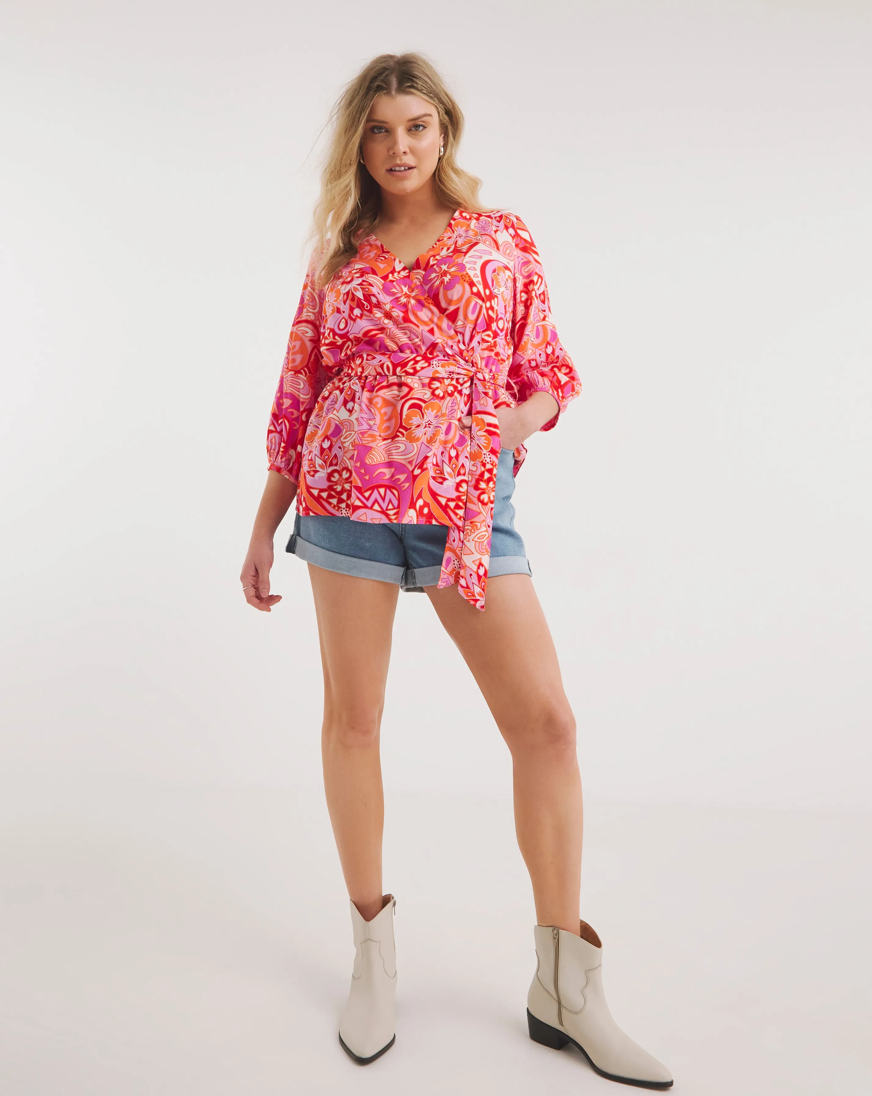 Joe Browns Co-ord Wrap Top | Simply Be