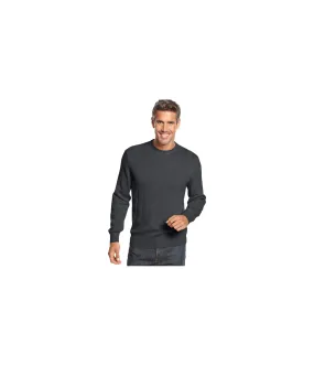 John Ashford Mens Solid Pullover Sweater, TW5