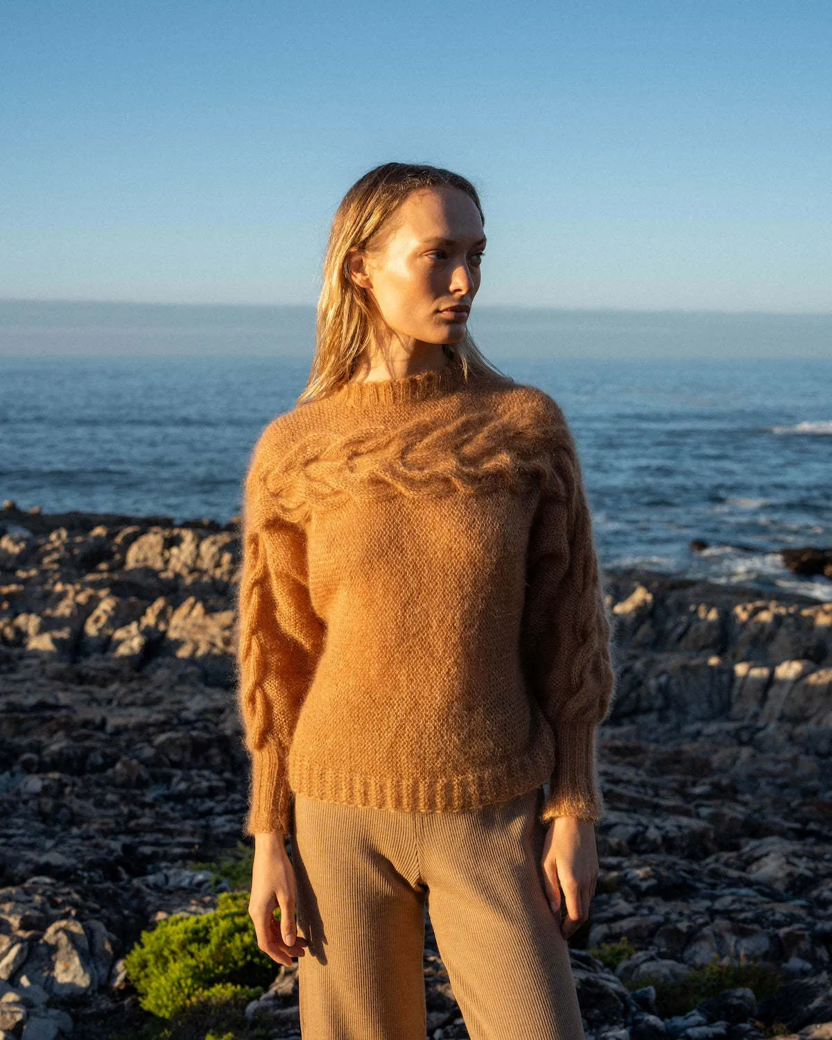 Jra Merino Wool Sweater - Nutmeg