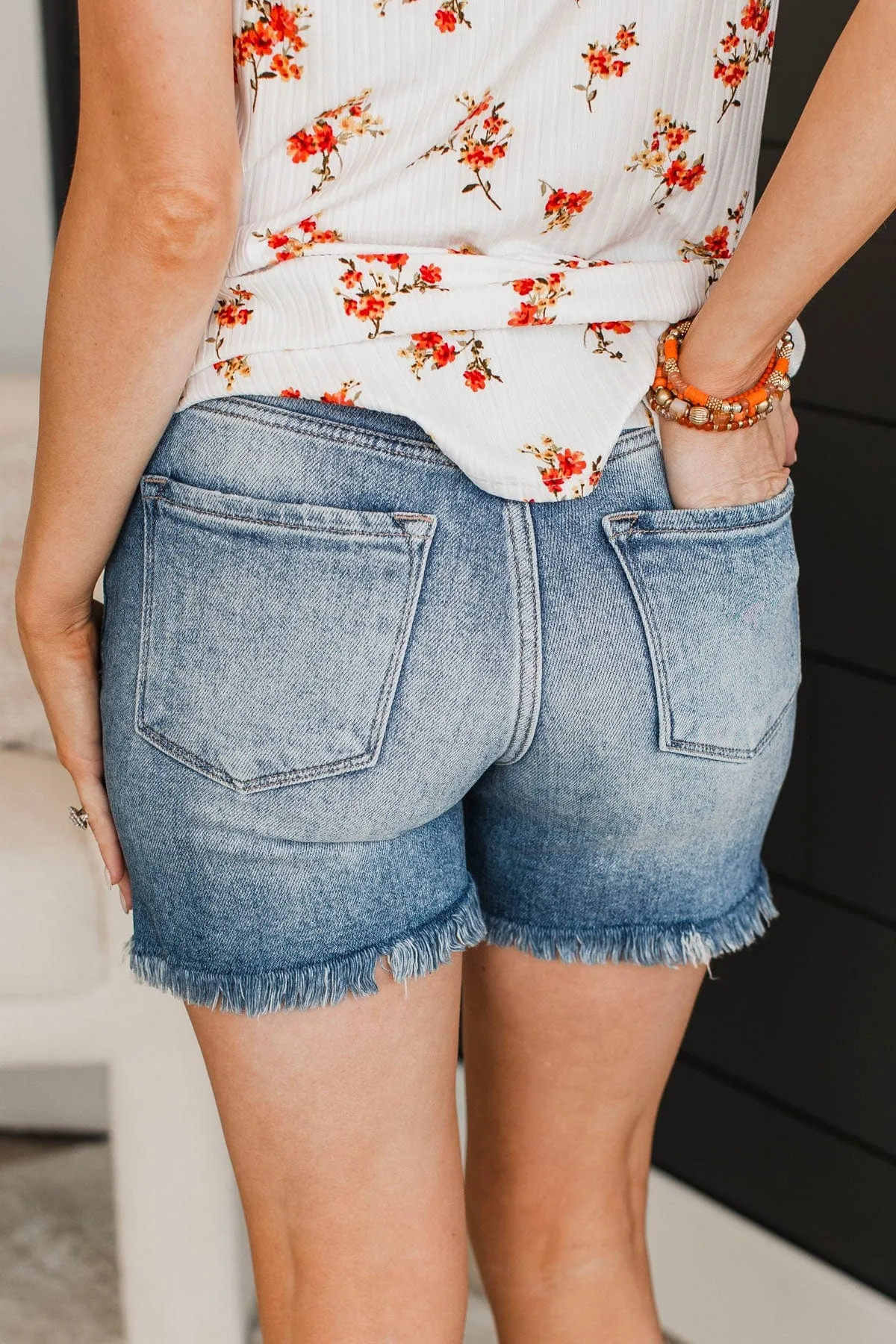 KanCan Denim Shorts- Ysabel Wash