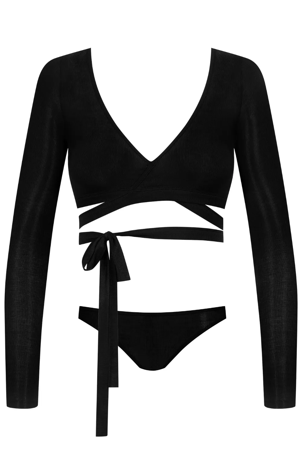 La Femme Amazone Wrap Top & Brief