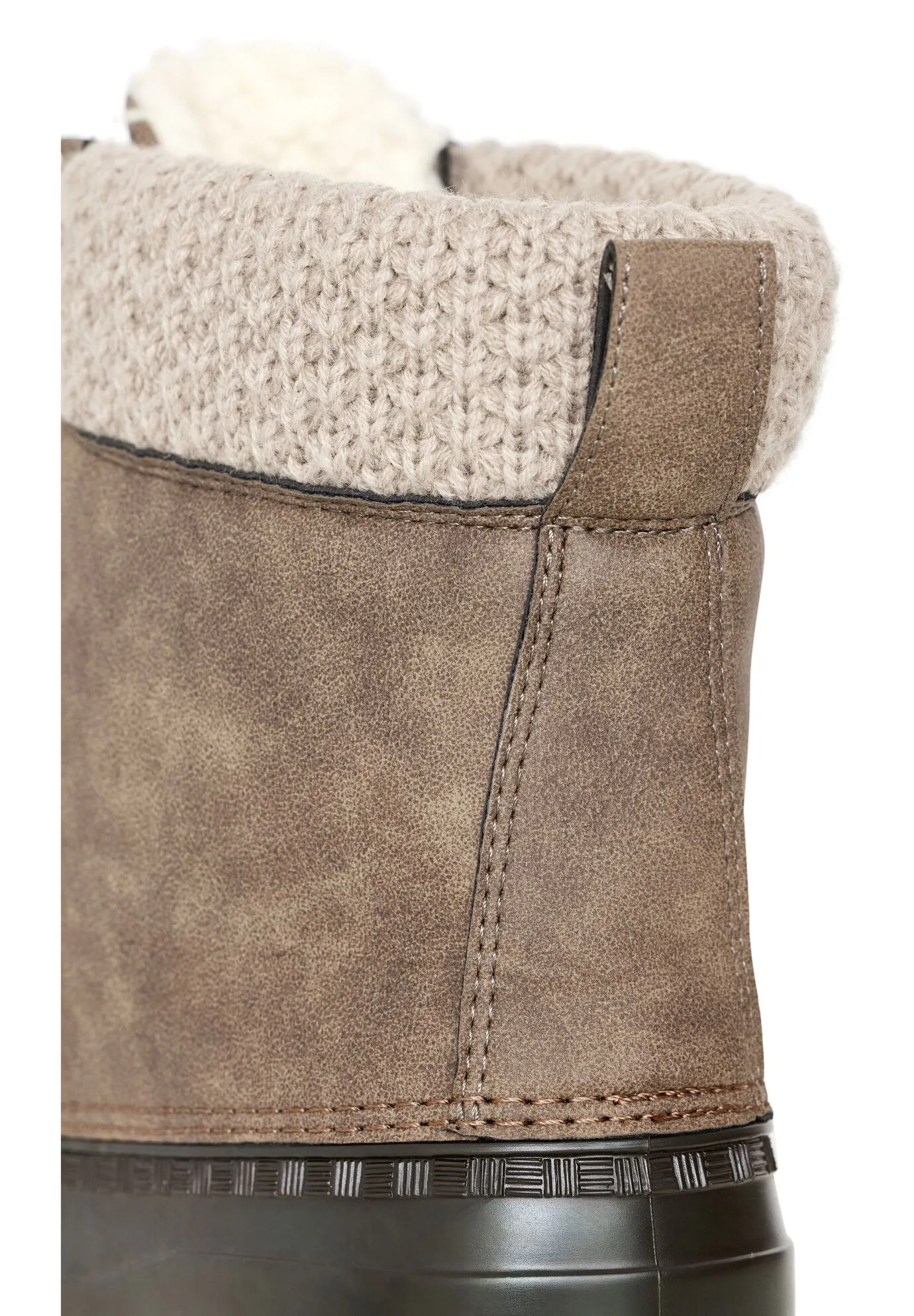 Lexi Sweater Trim Weather Boot