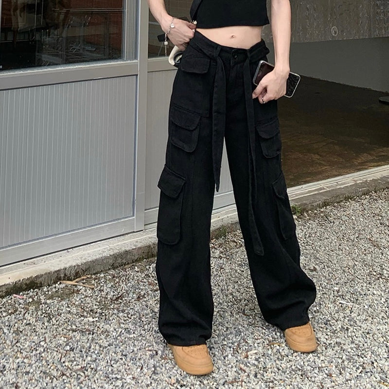 Low-Waist Cargo Pants