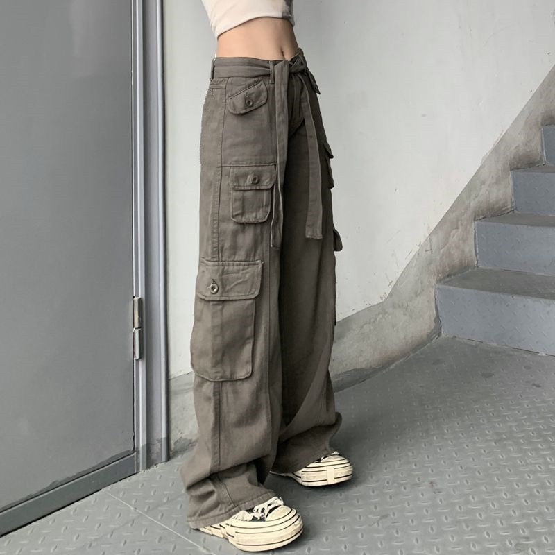 Low-Waist Cargo Pants