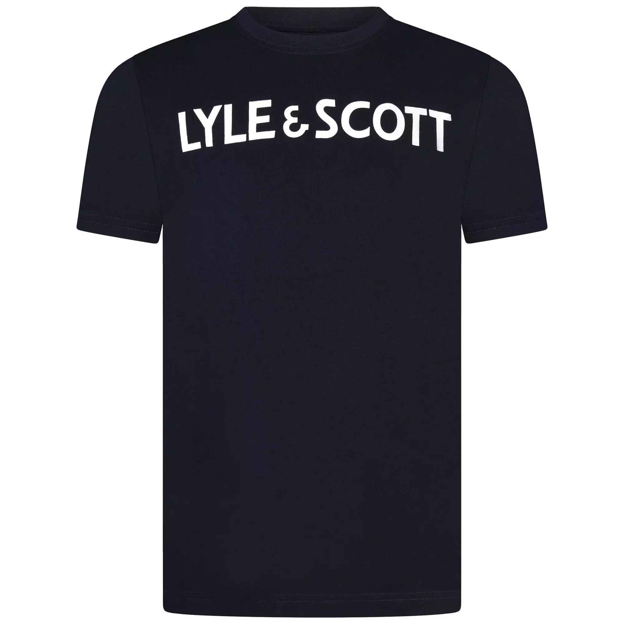 Lyle & Scott Boys 'Text Tee' Short Sleeved T-Shirt