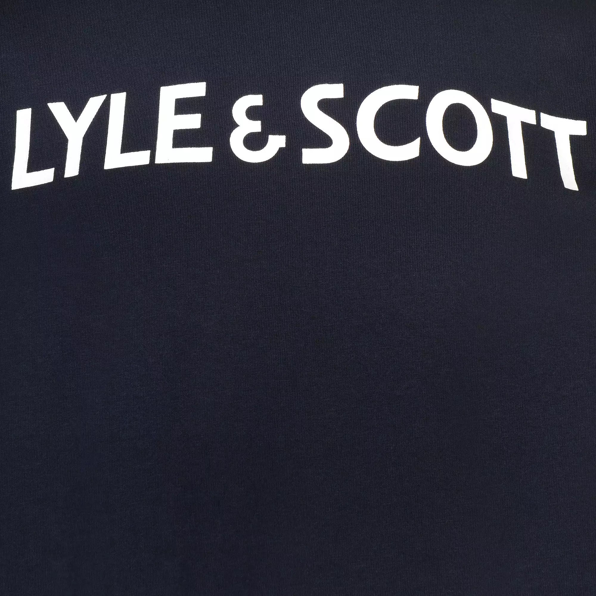 Lyle & Scott Boys 'Text Tee' Short Sleeved T-Shirt