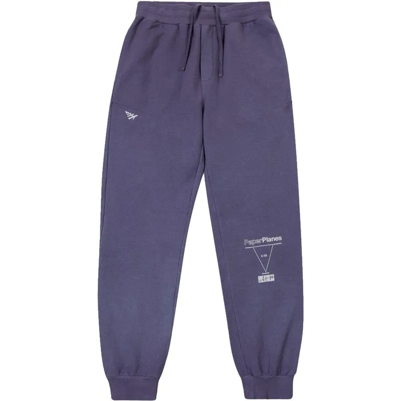 Men's Garment Dyed Fleece Jogger Pants, Galaxy Blue