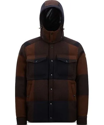 Moncler Ladurns Wool Shirt Jacket