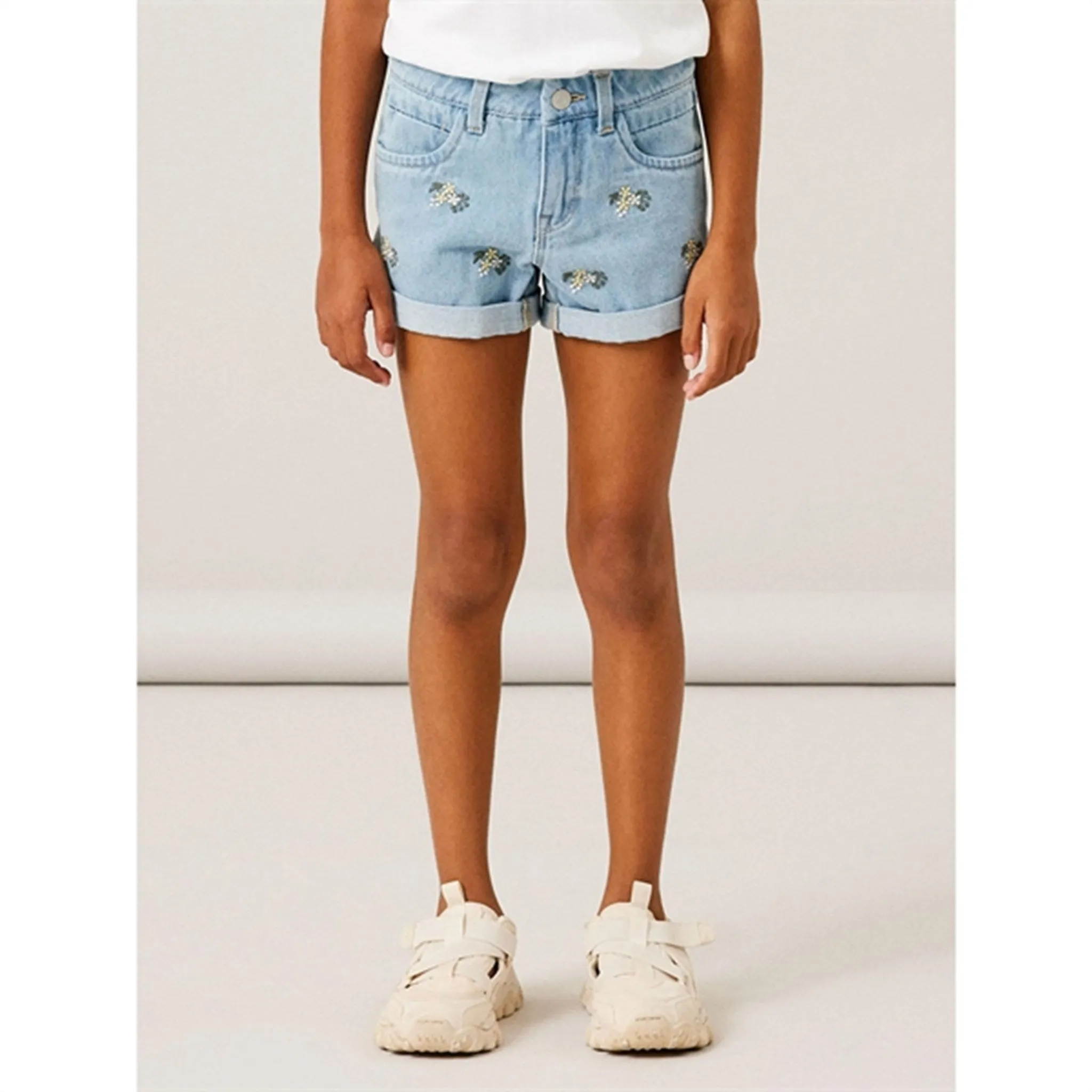 Name it Light Blue Denim Bella Denim Shorts Noos