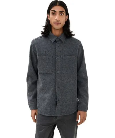 Nn07 Carter Shirt Jacket Medium Grey XL