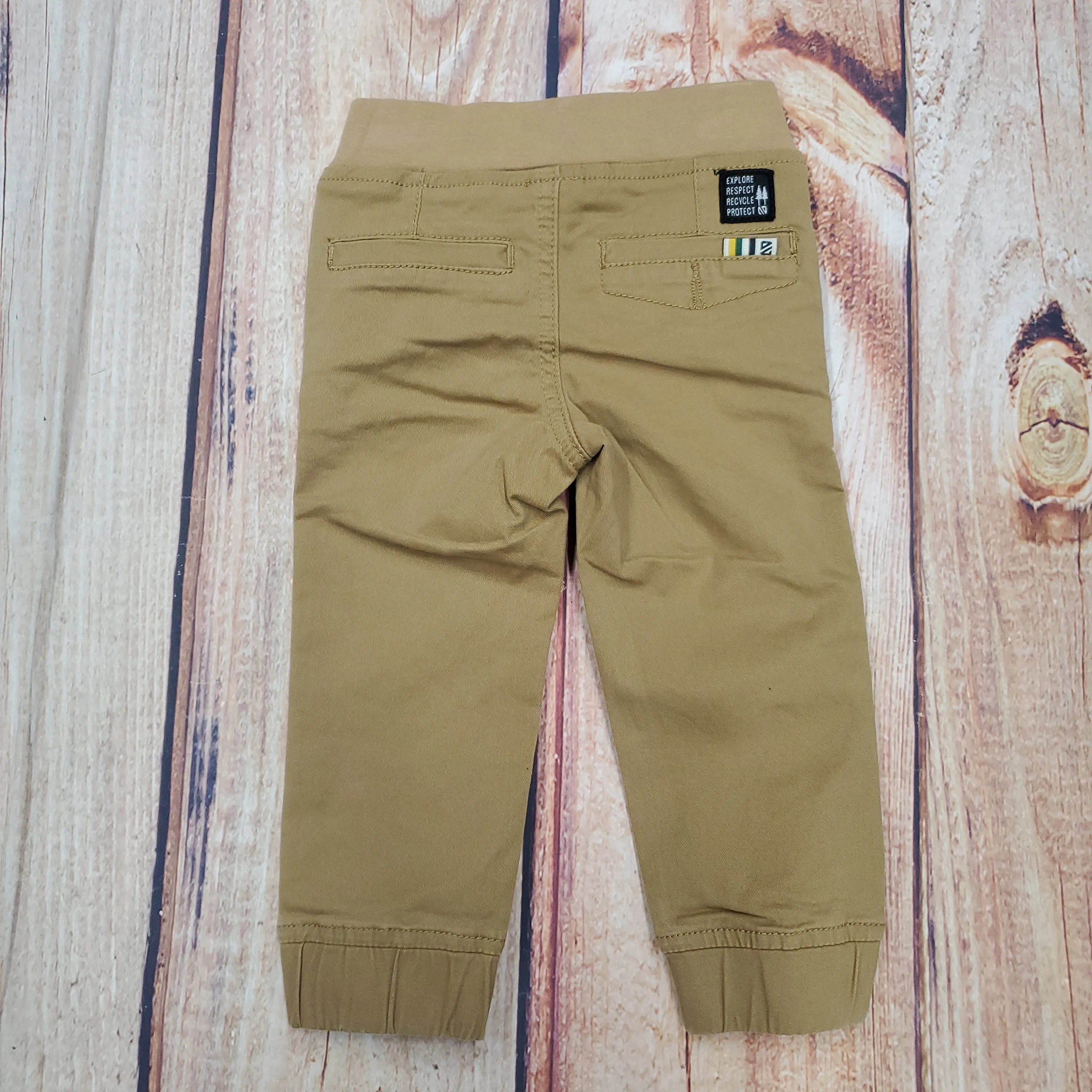 NORUK KHAKI JOGGER PANTS