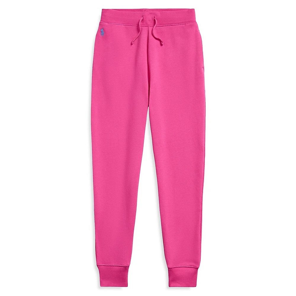 Polo Ralph Lauren Girl's Terry Jogger Pants