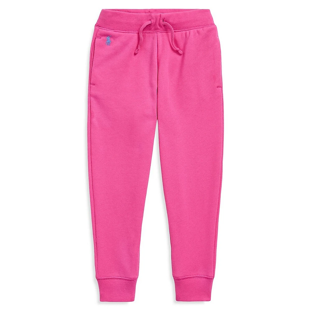 Polo Ralph Lauren Little Girl's Terry Jogger Pants