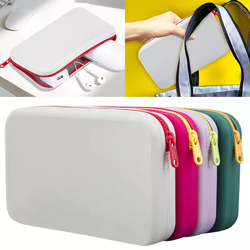 Portable Silicone Cosmetic Case