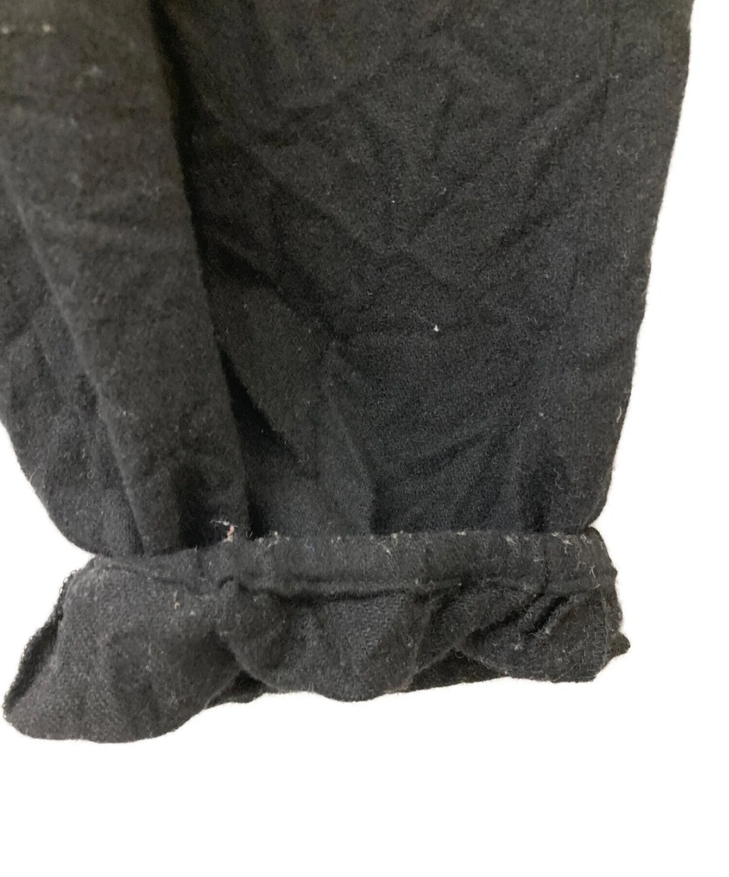 [Pre-owned] REGULATION Yohji Yamamoto Asymmetrical cargo pocket wool pants HK-P05-141